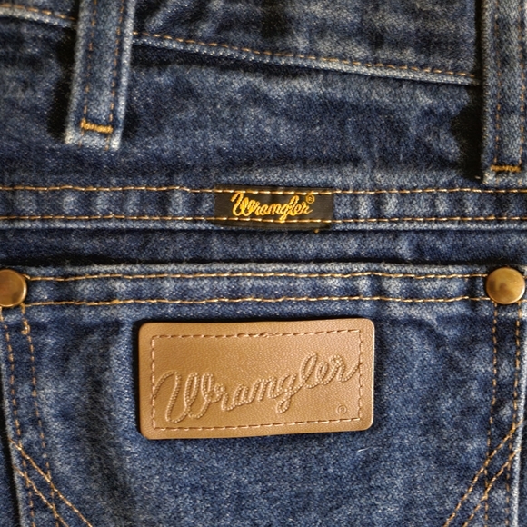 Men's Wrangler 936Den Cowboy Cut Slim Fit Denim Jeans - Picture 5 of 6